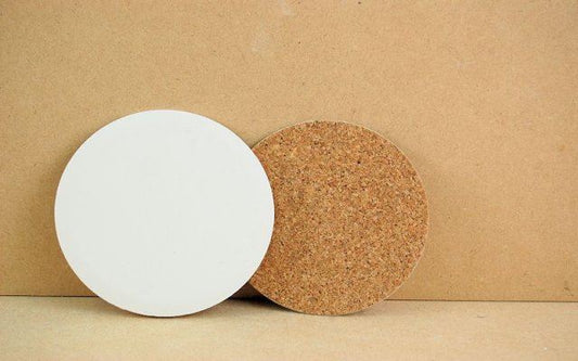 Cork Backing for 3.5 inch Coaster 82MM