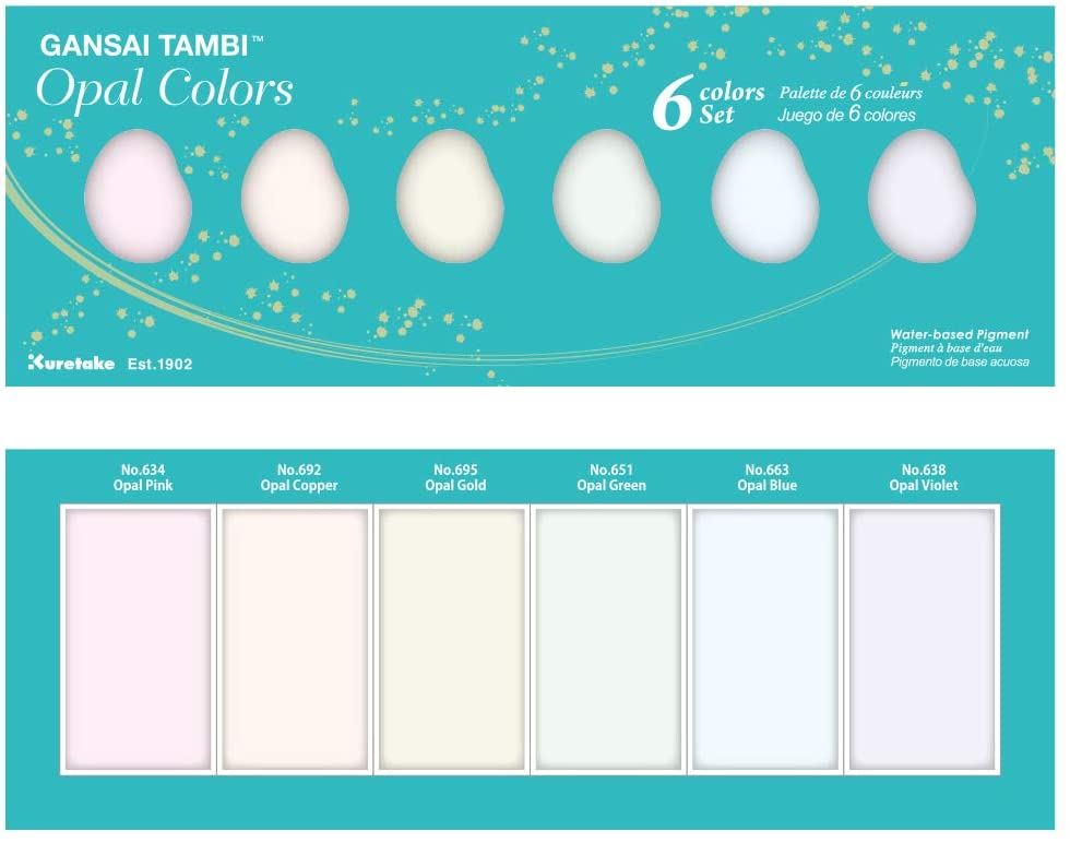 GANSAI TAMBI �Opal Colours� 6 colours