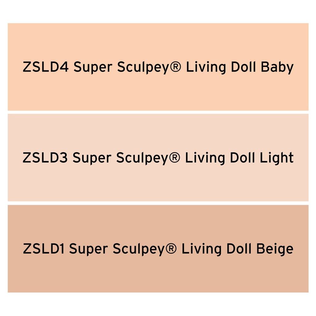 Super Sculpey Living Doll - Light, 1 lb (454 g)