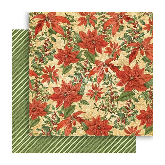 Pretty Poinsettia Sold in Packs of 10 Sheets