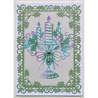 Candles on Stand Sweet Dixie Cutting Die