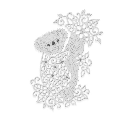 Floral Koala - Sweet Dixie Cutting Die