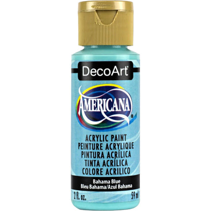 DecoArt Americana Acyrlic - Bahama Blue 2oz