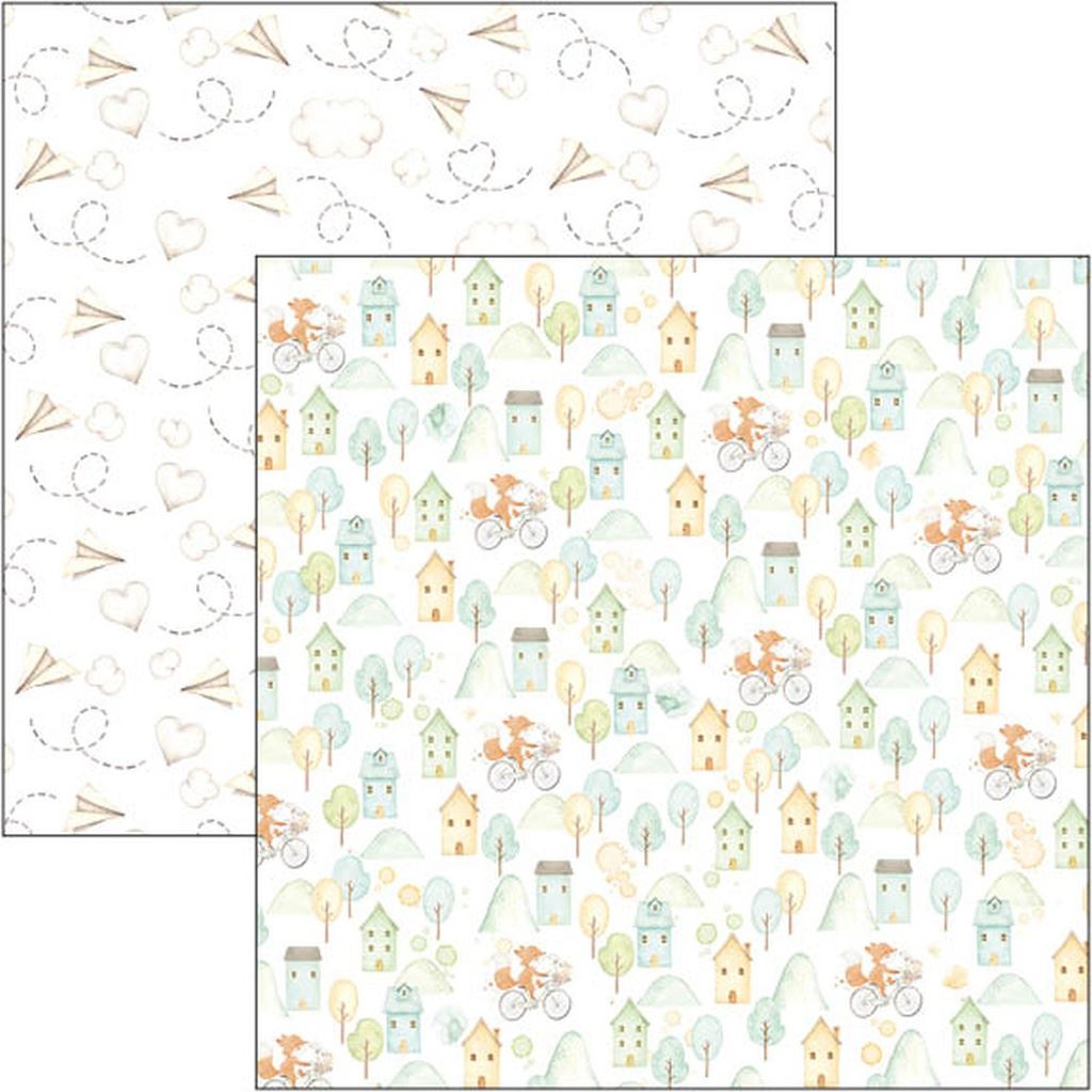 Ciao Bella My Tiny World  12inc x 12inc Patterns Pad