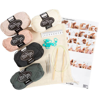 Starter Craft Kit Knitting, 1 pack