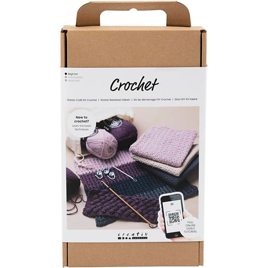 Starter Craft Kit Crochet, 1 pack