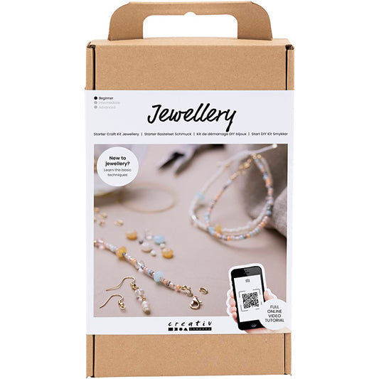Starter Craft Kit Jewellery Classic Beads, 1 pack