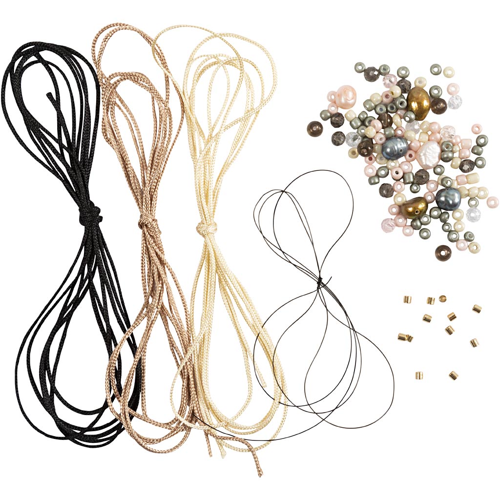 Mini Craft Kit Jewellery, Bracelet with clasp, 1 pack