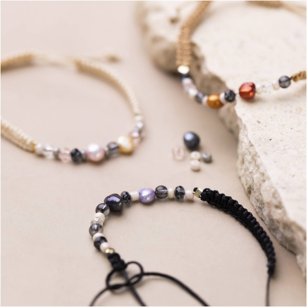 Mini Craft Kit Jewellery, Bracelet with clasp, 1 pack