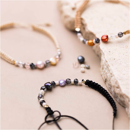 Mini Craft Kit Jewellery, Bracelet with clasp, 1 pack