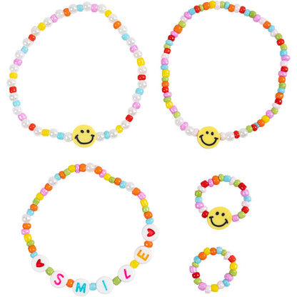 Mini Craft Kit Jewellery, Bracelet and finger ring, 1 pack