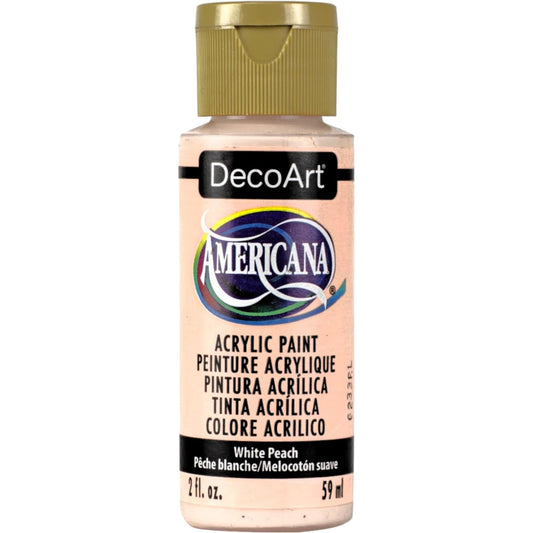 White Peach Americana Acrylic 2Oz.