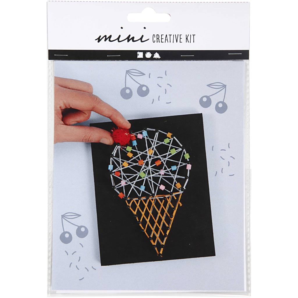 Mini Craft Kit, ice cream cone, 1 pack – Go Craft