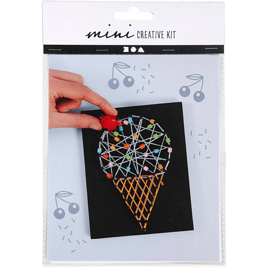 Mini Craft Kit, ice cream cone, 1 pack