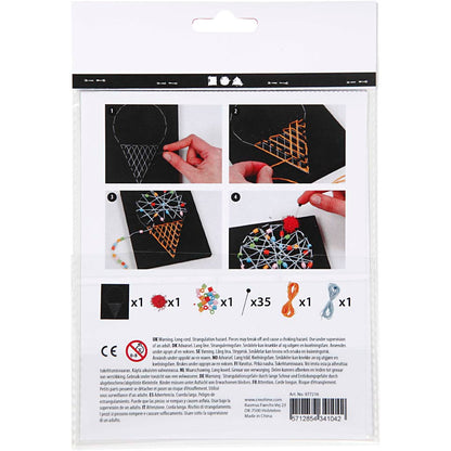 Mini Craft Kit, ice cream cone, 1 pack