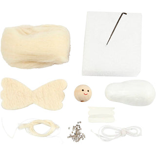 Mini Craft Kit, angel, H: 10 cm, 1 pack