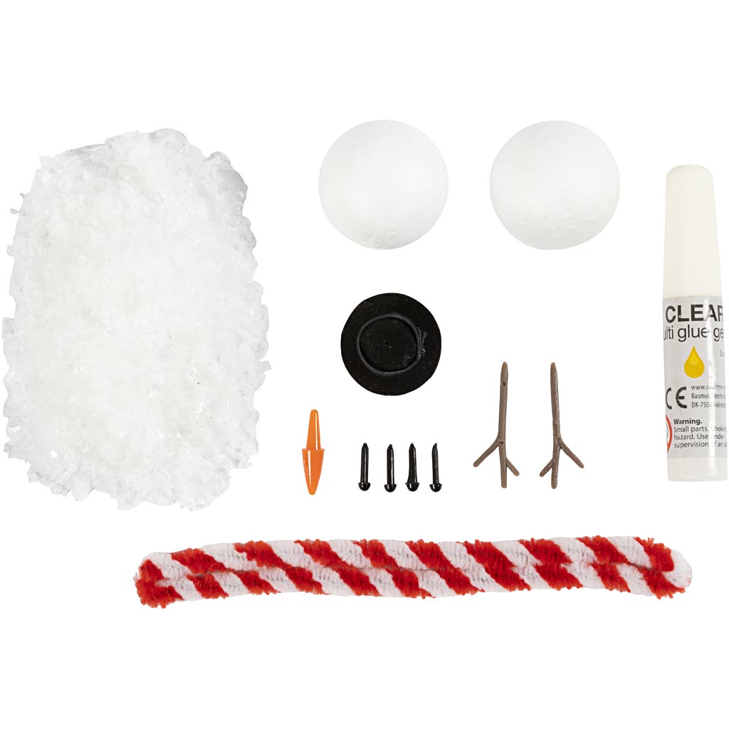 Mini Craft Kit Elf Door, Snowman, 1 pack