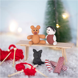 Mini Craft Kit Elf Door, Christmas presents, 1 pack