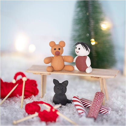 Mini Craft Kit Elf Door, Christmas presents, 1 pack