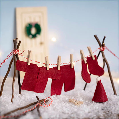 Mini Craft Kit Elf Door, Laundry, 1 pack