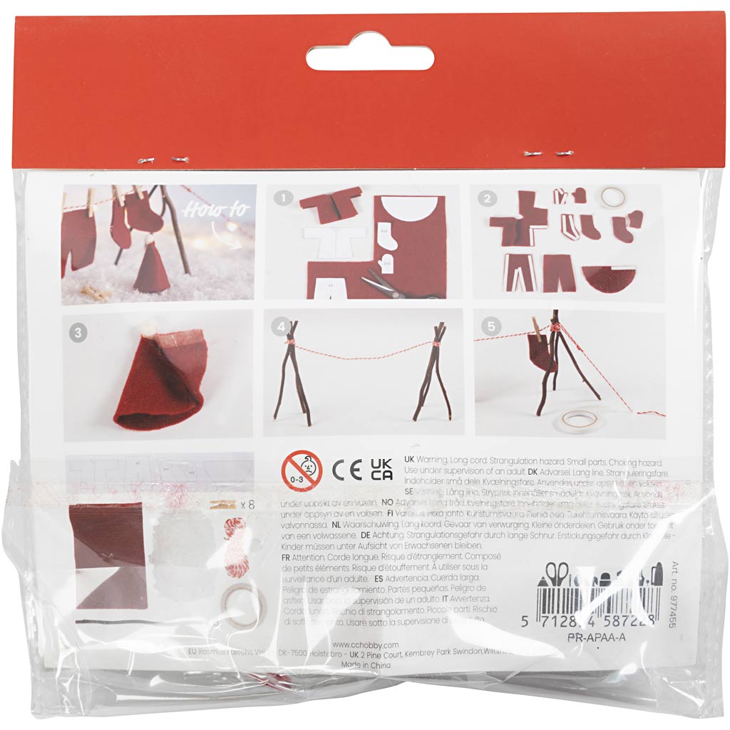 Mini Craft Kit Elf Door, Laundry, 1 pack