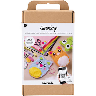 Starter Craft Kit Sewing, Teddy bears, 1 pack