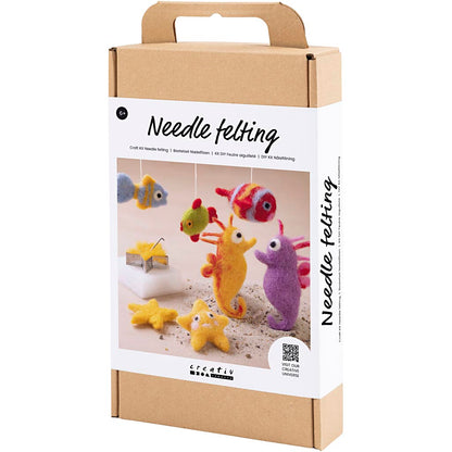 Craft Kit Needle Felting, Animals in water