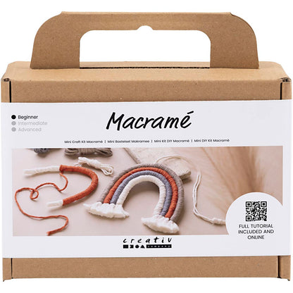 Mini Craft Kit Macramé , Rainbow