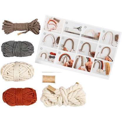 Mini Craft Kit Macramé , Rainbow