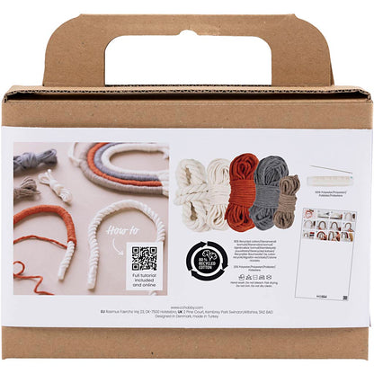 Mini Craft Kit Macramé , Rainbow