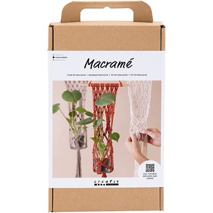 Craft Kit Macramé , Flower hanger