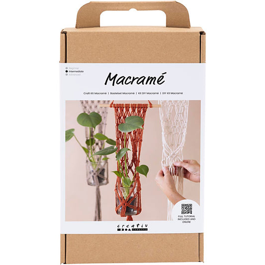 Craft Kit Macramé , Flower hanger