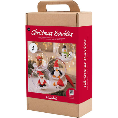 Craft Kit Christmas Baubles, Modelling