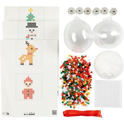 Craft Kit Christmas Baubles, Beads
