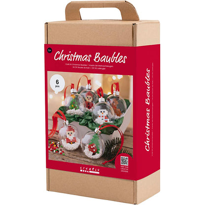 Craft Kit Christmas Baubles, Beads