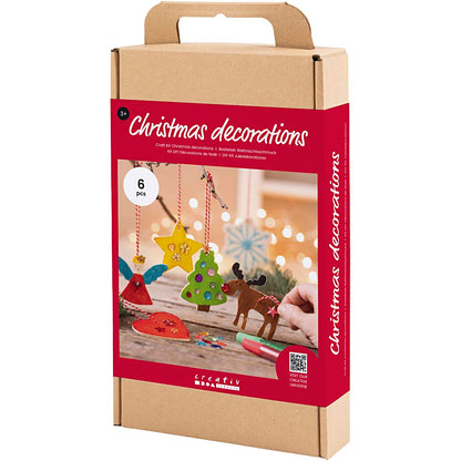 Craft Kit Christmas Decorations, Colouring