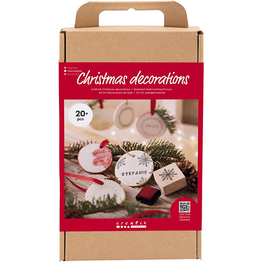 Craft Kit Christmas decorations, Self-hardening clay