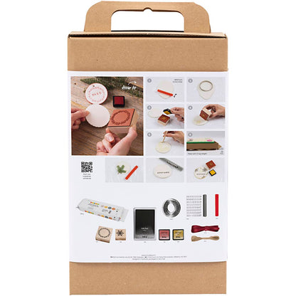 Craft Kit Christmas decorations, Self-hardening clay