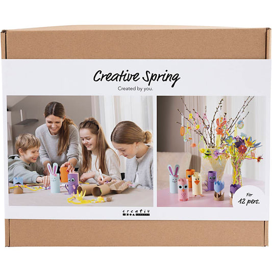 Group Craft Kit Creative Spring, spring colours, 1 pack