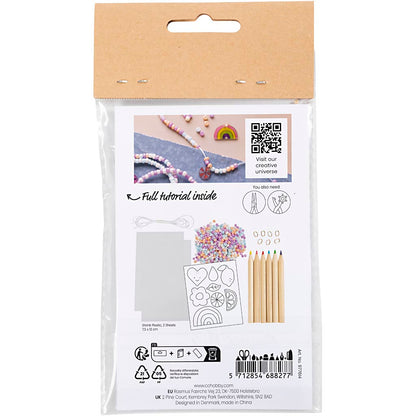 Mini Craft Kit Jewellery, Shrink Plastic Bracelets, 1 pack