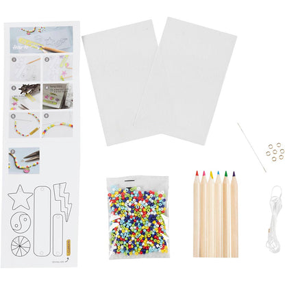 Mini Craft Kit Jewellery, Shrink Plastic Bracelets