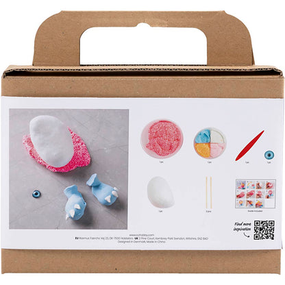 Mini Craft Kit Modelling, Monster Freddy, neon pink, 1 pack