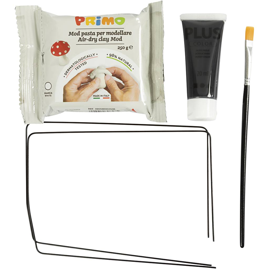 Mini Craft Kit Modelling, Sculpture, black