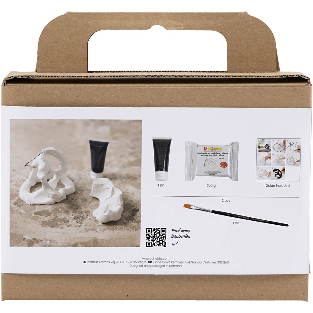 Mini Craft Kit Modelling, Sculpture, black