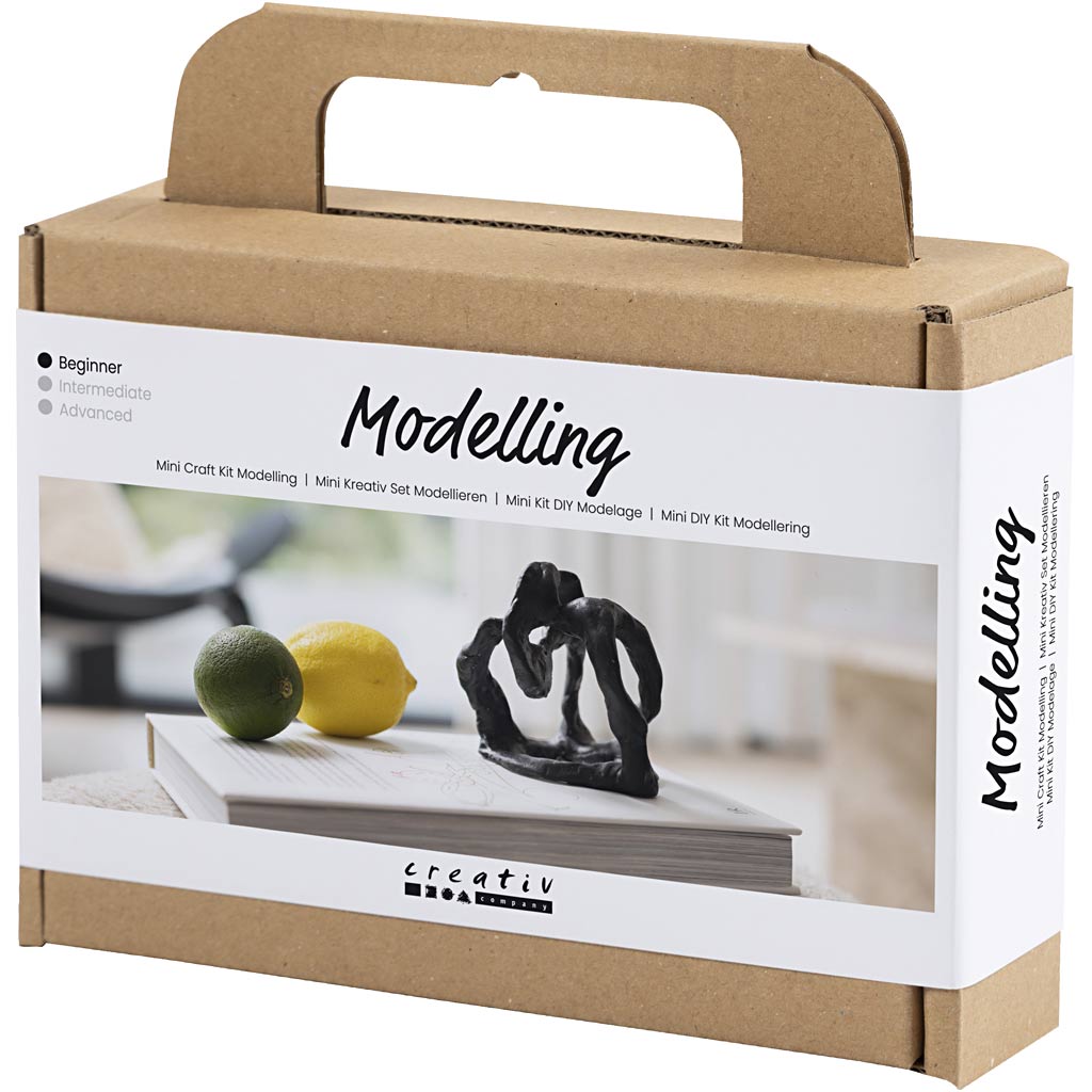 Mini Craft Kit Modelling, Sculpture, black
