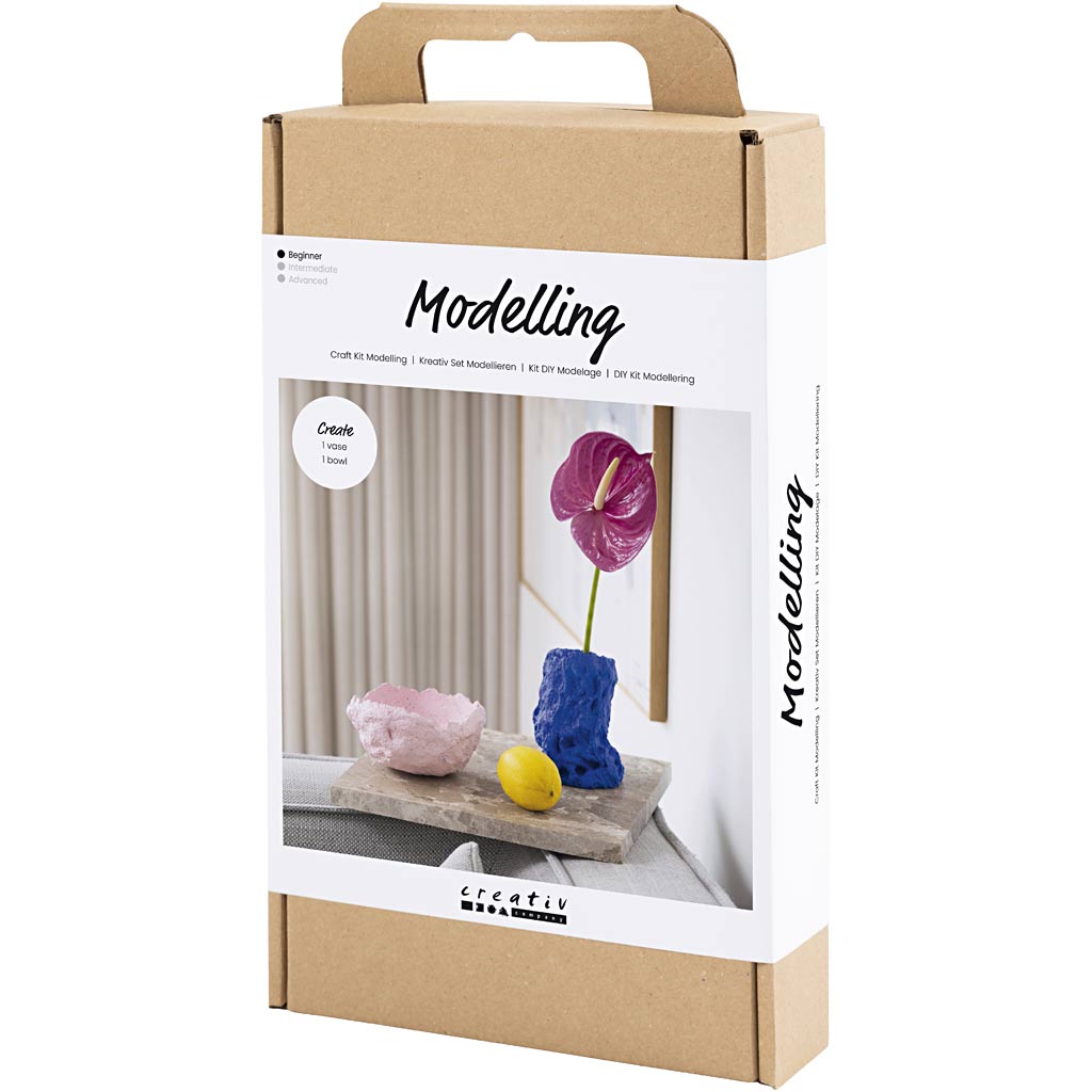 Craft Kit Modelling, Vase and bowl
