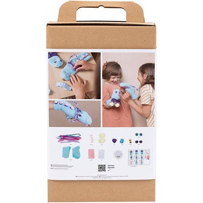 Craft Kit Decoration, Sock Monster, assorted colours