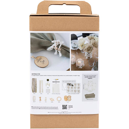 Craft Kit Table Decoration, natural