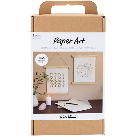Craft Kit Paper Art, Paper for hanging, off white