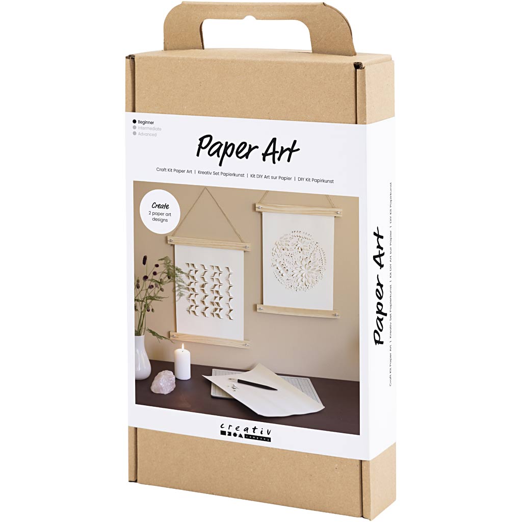 Craft Kit Paper Art, Paper for hanging, off white